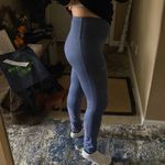 Puma moto leggings women’s size medium steel blue soft and comfy stretchy Photo 8