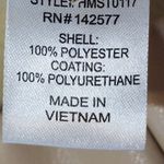 Haute Monde Faux Leather Mini Skirt Size L Cream Zip Closure Trendy Moto Photo 6