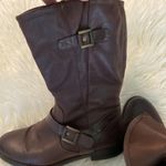 Baretraps  Women’s Boots brown color excellent condition long 12” Photo 15