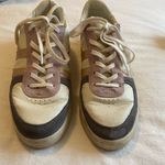 Gola Classics Women's Grandslam Quadrant Sneakers 8 Off White/Ash/Rose Gold/Sun White Photo 4