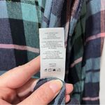 Rails  Hunter Multicolor Lurex Button-Front Shirt Metallic Thread Womens Large Photo 8