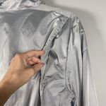 Ralph Lauren Golf Women’s XL Silver Popover 1/2 Zip Windbreaker Jacket‎ Vented Photo 6