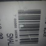 City Triangles S Black Silver Sparkle Bodycon Dress Photo 7