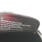 A New Day  Gold Chainlink Faux Leather Womens Loafers Size 8 Black Slip On Preppy Photo 8