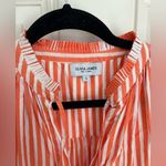 Olivia James The Label Tiered Stripe Mini Dress Size Small Orange Photo 1