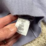 Brandy Melville  Lavender V Neck Cropped Knit Sweater Women M Photo 2