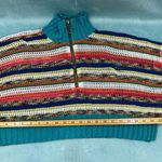 Free People Make Me Happy Cropped Sweater XS Photo 7