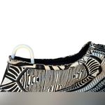 Nicole Miller  Artelier Sheath Dress Geometric Sz 6 Black/White/Silver Gray Photo 3