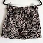 Zebra Micro Mini Skirt, Grunge, Preppy,‎ Office Siren, Office Chic, Small Photo 0