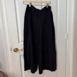 Free People Black Wide-Leg Pants size XS Photo 2