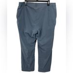 Eddie Bauer  Fleece Lined Women’s Pants Size 16P Active‎ Hiking Outdoor Blue Gray Photo 1