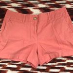 Ann Taylor Loft Mid/Low Rise Coral Peach Pink Chino 100% Cotton Shorts Pockets #Summer #Preppy Old Money #Minimalist #Boho Photo 1