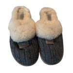 UGG  Cozy Sweater Knit 1865 Sherpa Lined 7 Slip-On Slippers Cabin Lodge Lounge. Photo 1