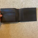 Gucci Authentic  bifold leather wallet black silver Photo 1