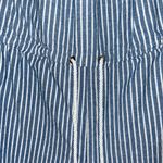 Mud Pie  navy & white striped jumpsuit shorts small‎ Photo 1