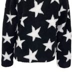 Avec Les Filles With The Girls by  Sherpa Trucker Jacket Women’s Size S Stars Photo 5