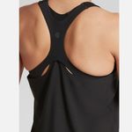 Athleta NWT  2-In-1 Ultimate Support Bra Top Black Small Photo 2