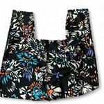 Under Armour  Floral Print Compression Leggings Black Blue Orange Purple 3X Photo 6