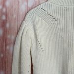 English Factory  Ivory Puff Sleeve Crewneck Sweater Size XS Photo 11
