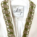 Milly  white embellished blazer jacket size 4 Photo 1