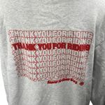 SoulCycle  Kingsley Gray Drawstring Long Sleeve Hooded Hoodie Sweatshirt Top Sz M Photo 2