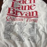 Zach Bryan Quittin’ Time Hoodie White Size M Photo 3