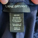Lane Bryant  Pull On Drawstring Ankle Pants 22/24 Blue Comfy Travel‎ #1110250 Photo 7