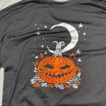 None Pumpkin jack o lantern Halloween sweatshirt sweater fall costume Photo 1