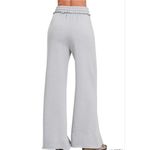 Zenana Outfitters Fleece Exposed Seam Wide Leg Sweatpants Photo 2