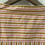 J.Crew Striped Shirt White Pink Brown Size 4 Photo 8