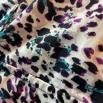 Notations Woman’s Leopard Print Button Down Top short Sleeves size 1X Photo 13