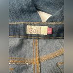 SO  Women's‎ Denim Jeans Size 11 Blue Ankle Dark Wash Cotton Blend Stretch Photo 8
