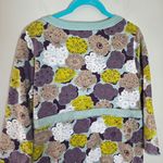 Boden Purple, Yellow, and White Floral Long Sleeve Dress Purple Size 10 Photo 6