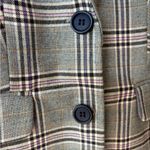 Topshop Beige Plaid Blazer Photo 3