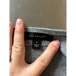 Ann Taylor  Knit Cardigan Topper Button Front‎ Gray Jacket Medium Photo 3