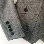 Talbots Equestrian Riding Tailored Black Tweed Blazer Jacket Wool Blend womens 4 Photo 93