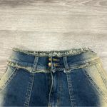 Princess Polly  Cargo Blue Denim Straight Leg Jeans Size 0 Photo 1