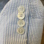 Brooks Brothers Classic Seersucker Blazer Size 4 Photo 2