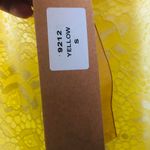 Lace Off The Shoulder Dress Yellow Photo 5