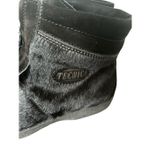 Tecnica Apres Fur Ankle Boots Black Size EU 41 (9.5) Ski Winter Photo 2
