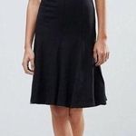 Y.A.S. • Cisley V Neck A Line Dress black cap sleeve lbd fit & flare ASOS Photo 0