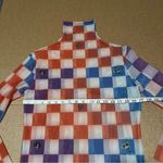 Cartoon Network Powerpuff Girls checkered mesh turtleneck, long sleeve, stretchy Purple Size undefined Photo 6