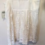 Boston Proper crochet and lace tank XS dressy lined NWT MSRP $89 fancy Photo 11