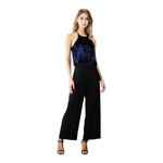 Greylin  Navy Blue Velvet Spaghetti Strap Halter Neckline Clarissa‎ Bodysuit XS Photo 1