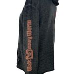 Disney Women's Hooded Sweatshirt Gray Mickey Minnie Large Photo 1