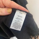 Treasure & Bond NWT  Poncho Black Fringe One Size Boho Western Edgy Witchy Chic Photo 4