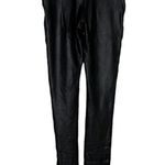 Spanx Faux Leather Leggings Women’s Size Small Black Power Waistband Style 2437 Photo 5