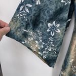 Vintage Y2K Brittany Black Top Womens 1X Green Forest Fairy Sparkle Tie Dye Photo 7