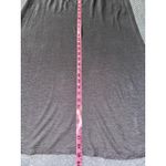 Eileen Fisher  Skirt Fine Jersey Straight Midi Gray Size Large Photo 4
