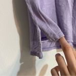 Anthropologie Pilcro Heritage Femme Short Sleeve Flutter Tee Lilac Size Small Photo 5
